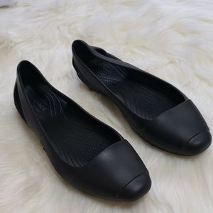CROCS flats